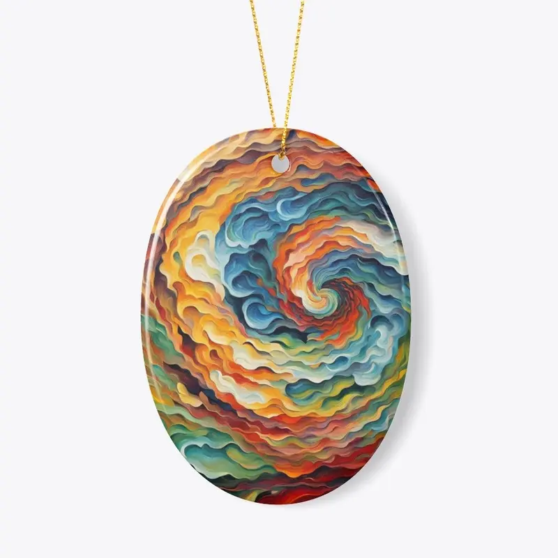 Rainbow Whirlpool Swirl