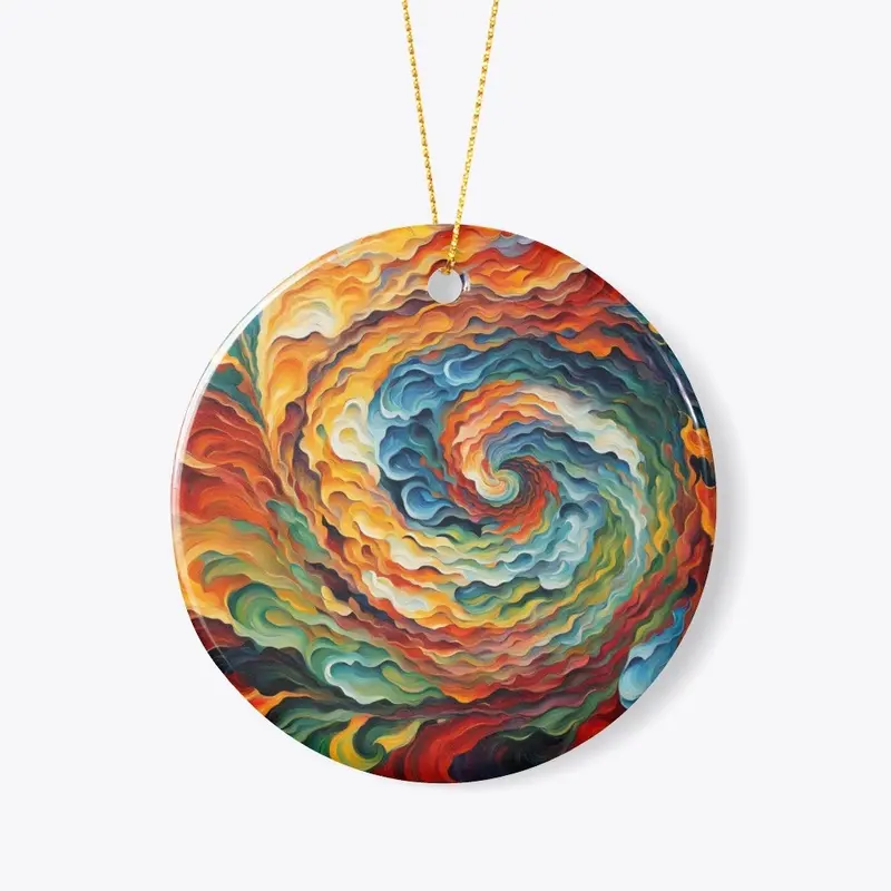 Rainbow Whirlpool Swirl